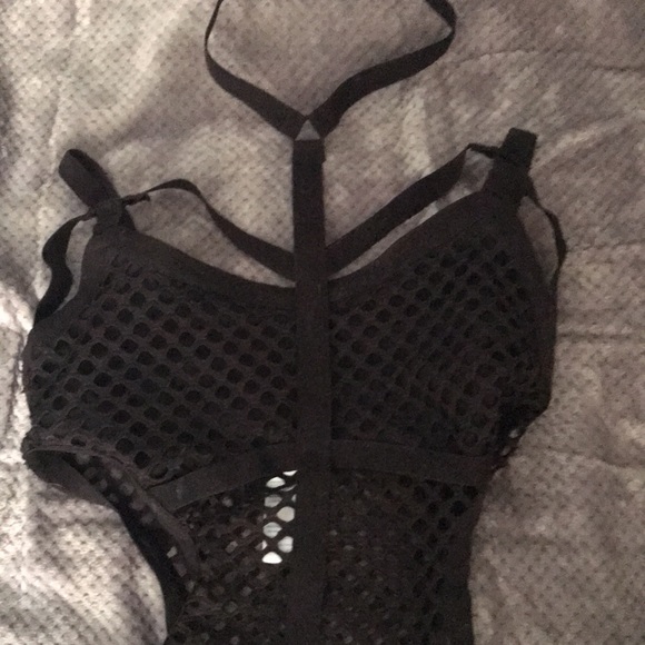 Scandalous strappy one piece mesh bodysuit XS - Picture 3 of 7